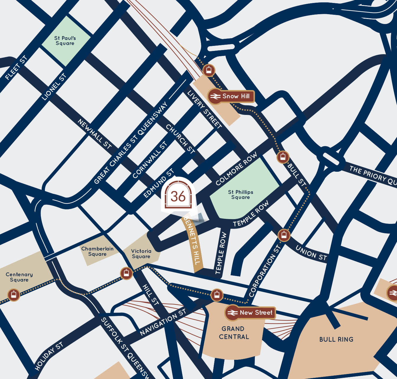 36 Bennetts Hill, Birmingham - Boutique Offices To Let